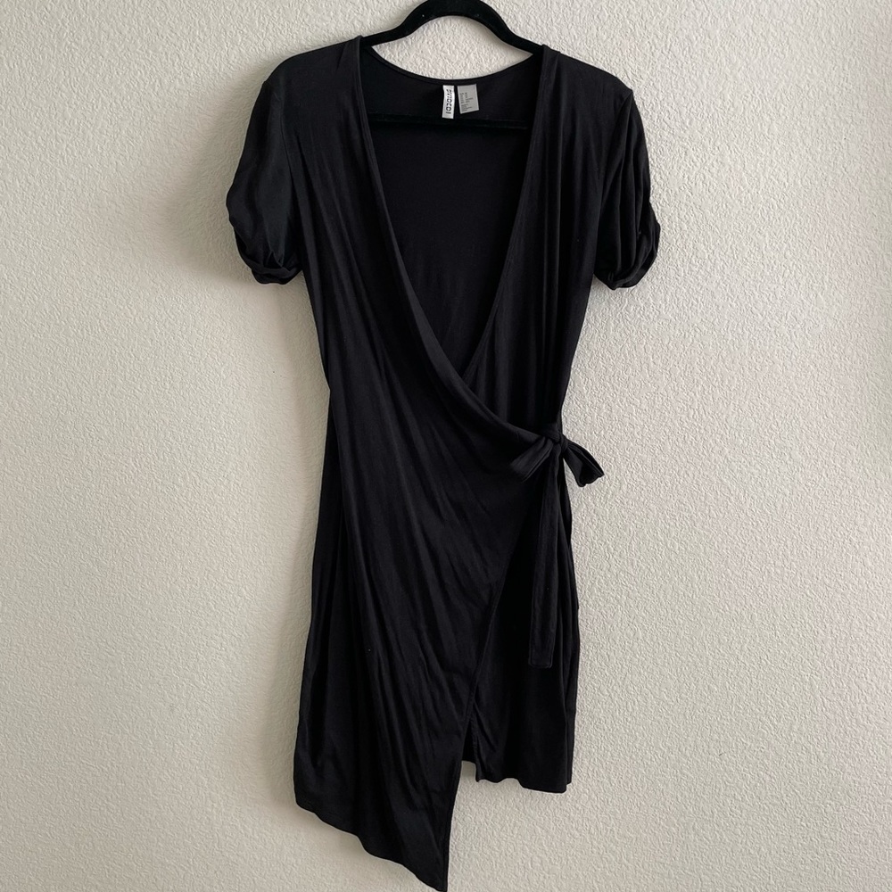Black H&M Wrap Dress